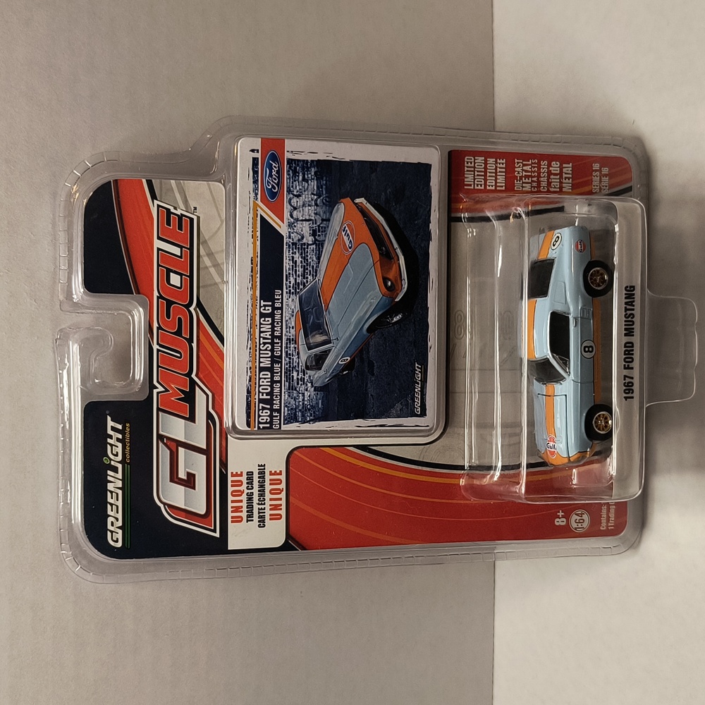 D7 GREENLIGHT 1967 FORD MUSTANG GULF